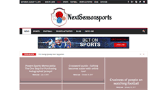 Desktop Screenshot of nextseasonsports.com